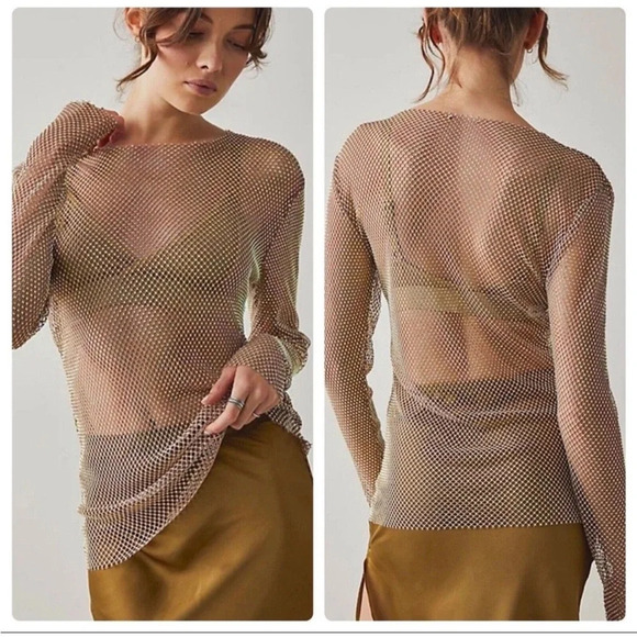 NWOT free people Filter Finish Long Sleeve - Picture 10 of 10